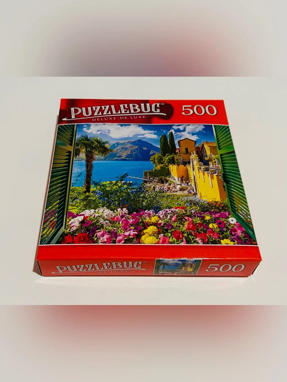 New “Picturesque Village of Varenna, Italy” 500 Pieces 18” x 14” Puzzlebug